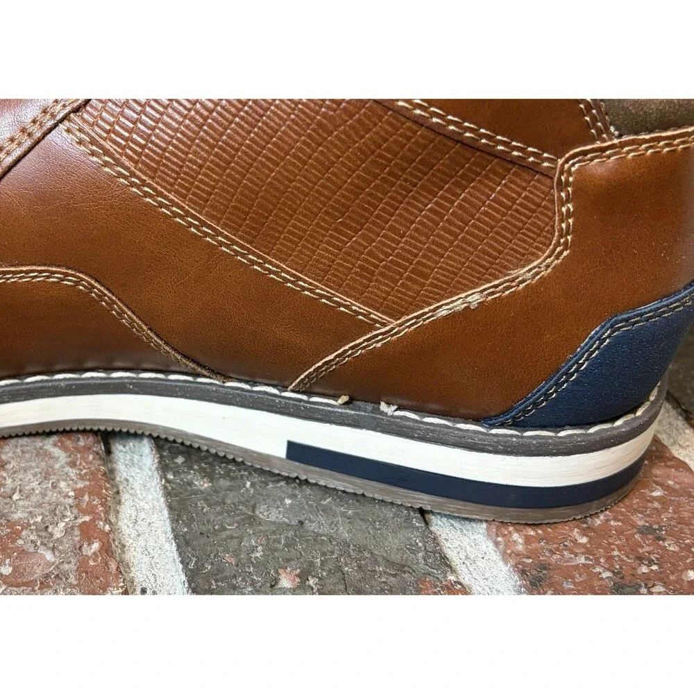 Freeman 1921 Evan Chukka Boots Men’s 10W Brown Memory Foam Casual Dress Shoes